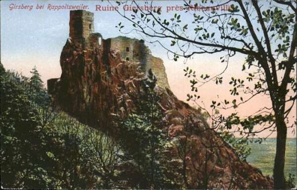 Rappoltsweiler Haut Rhin Elsass Ruine Giersberg