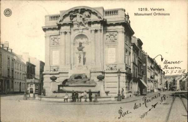 Verviers Liege Wallonie Monument Orthmans