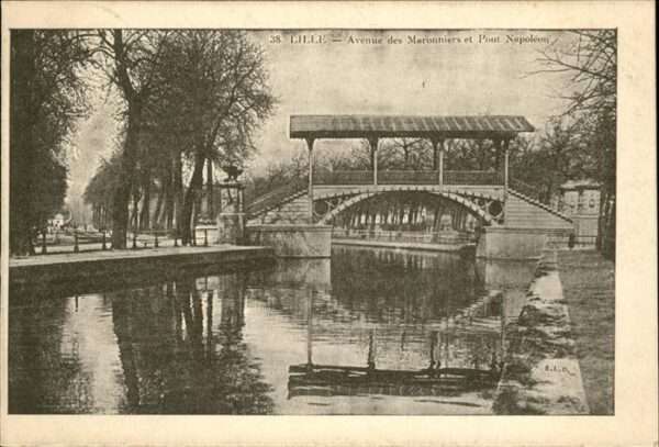 Lille Nord Avenue des Maronniers Pont Napoleon