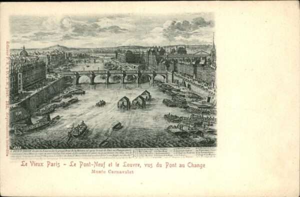 Paris Le Pont Neuf Louvre