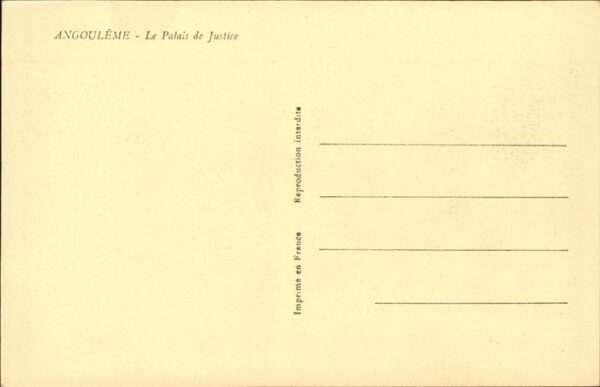 Angouleme Palais de Justice – Bild 2