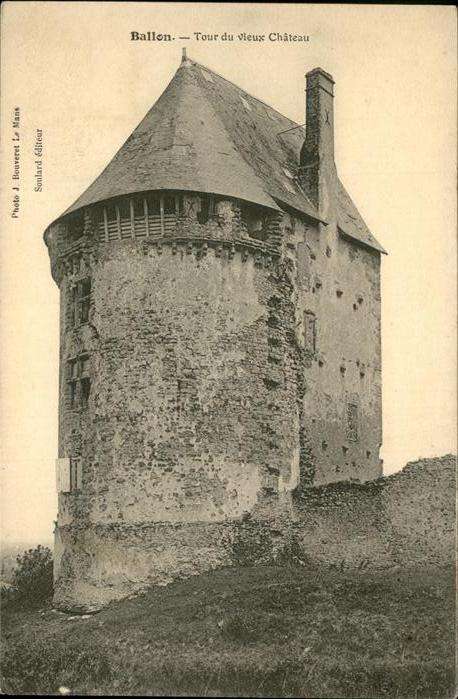 Ballon Sarthe Tour vieux Chateau