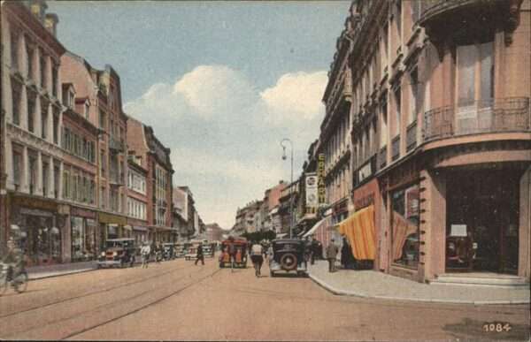 Muelhausen Elsass Colmarer Straße