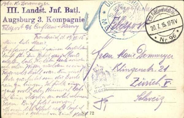 Dun-sur-Meuse Eingang von Dun – Bild 2
