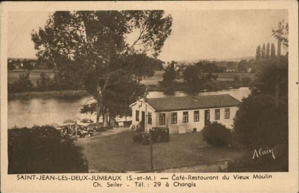 Saint-Jean-les-Deux-Jumeaux Cafe Vieux Moulin