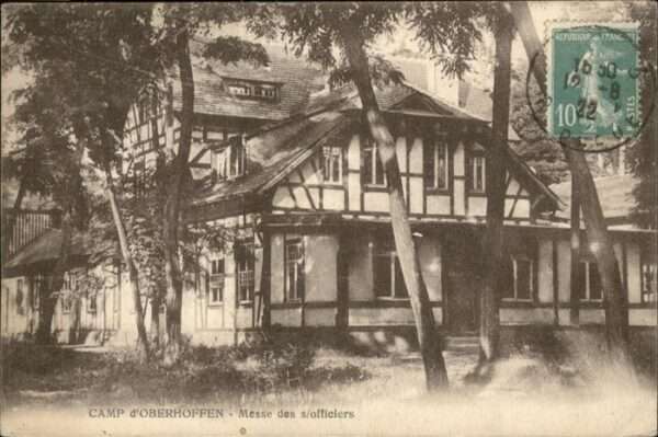Oberhoffen-sur-Moder Camp d_Oberhoffen Messe des officiers