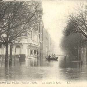 Paris Inondations Cours la Reine