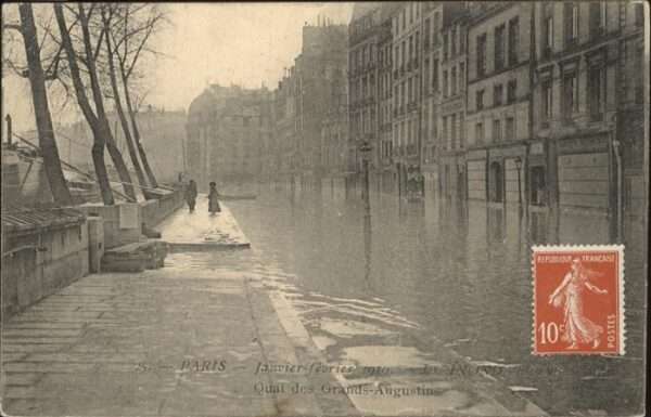 Paris Inondations Quai Grands-Augustins