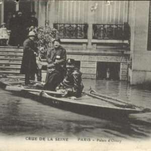 Paris Crue de la Seine Palais d_Orsay