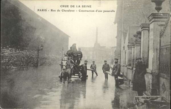 Paris Vrue de la Seine Rue Chevaleret