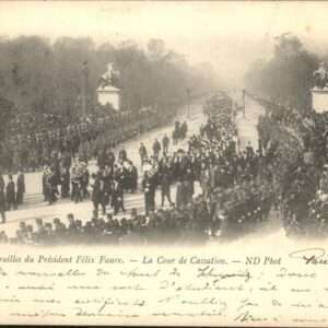 Paris Funerailles du President Felix Faure