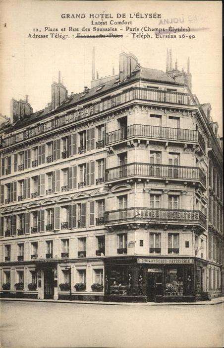 Paris grand Hotel de L'Elysee