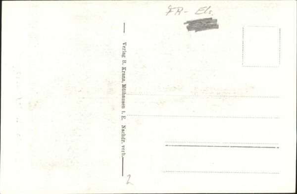 Sennheim zerschossene Häuser 1915 – Bild 2