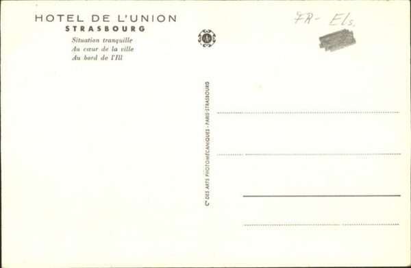 Strasbourg Alsace Hotel de L'Union – Bild 2