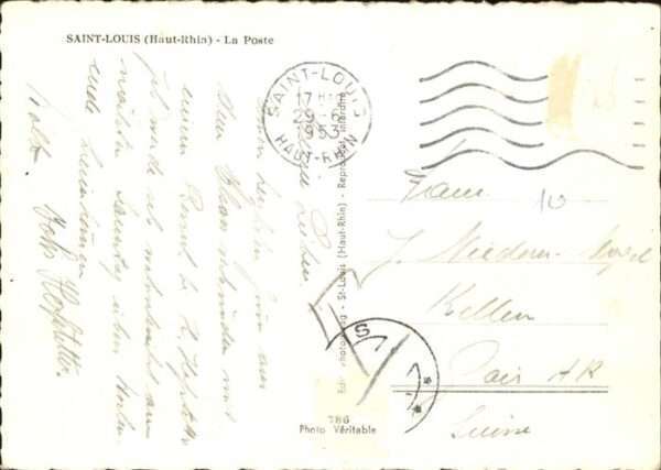 Saint-Louis Elsass La Poste – Bild 2