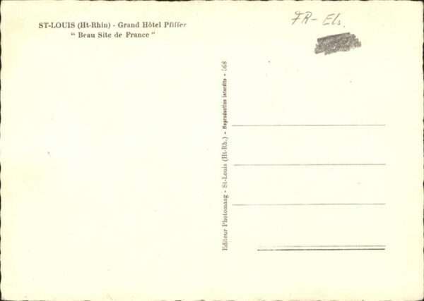 Saint-Louis Elsass Grand Hotel Pfiffer – Bild 2