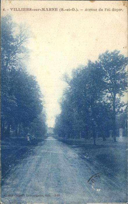 Villiers-sur-Marne Avenue du Val Roger