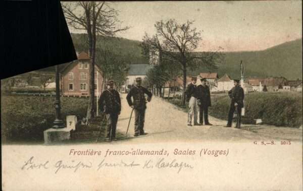 Saales Frontiere franco allemande
