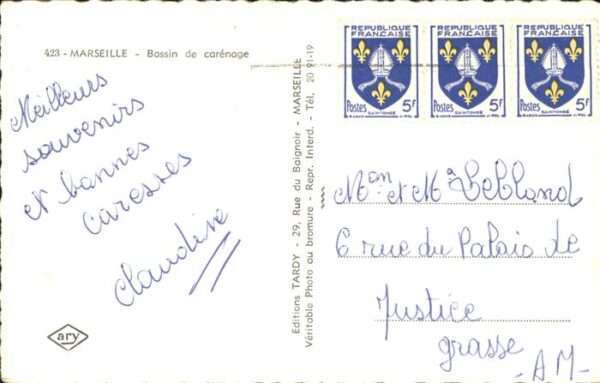 Marseille Bouches-du-Rhone Schiff – Bild 2