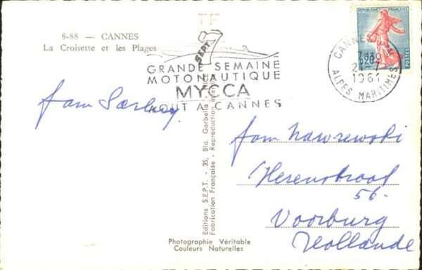 Cannes Alpes-Maritimes Schiff – Bild 2