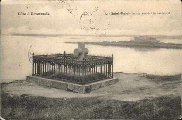 Saint-Malo 35 Tombeau Cahteaubriand