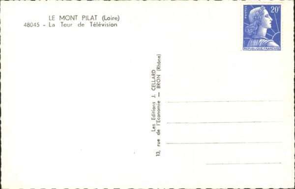 Mont Pilat  Loire Fliegeraufnahme – Bild 2