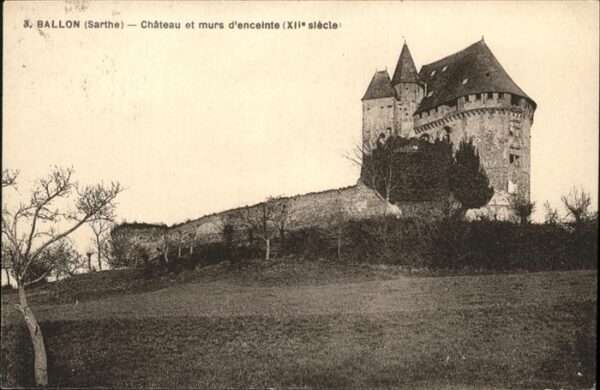 Ballon Sarthe Chateau