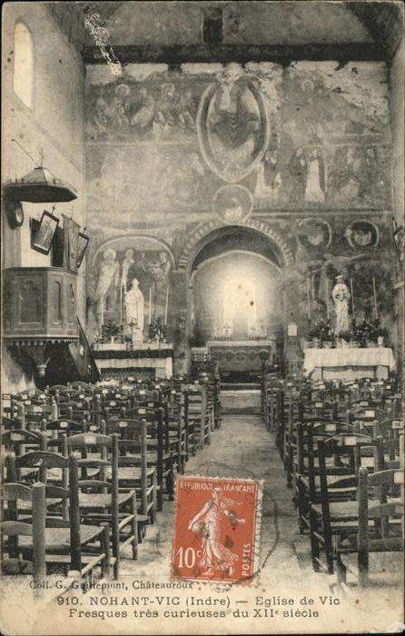 Nohant-Vic Eglise Vic