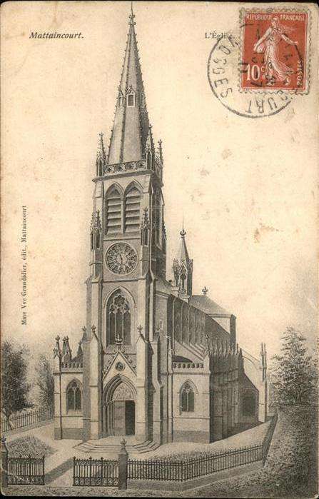 Mattaincourt Eglise