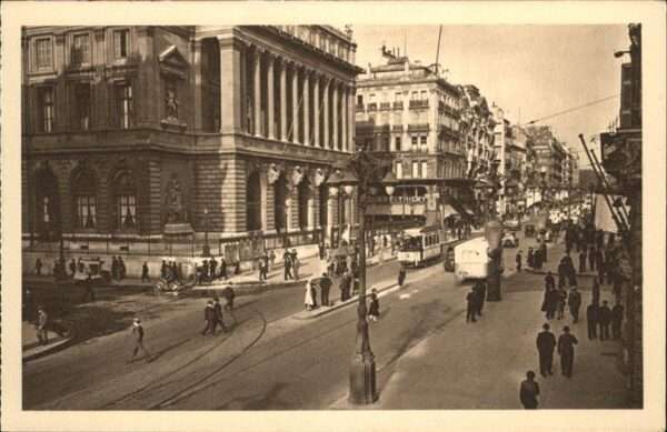 Marseille Bouches-du-Rhone Canebiere Strassenbahn