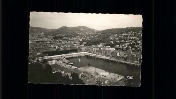 Nice Alpes Maritimes Port Fliegeraufnahme