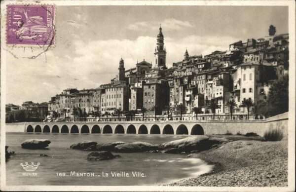 Menton Alpes Maritimes Vieille Ville