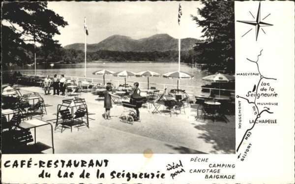 Mulhouse Muehlhausen Cafe Restaurant Lac de la Seigneurie