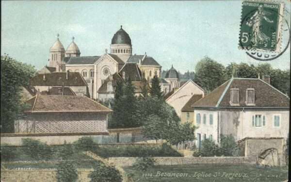 Besancon Doubs Eglise St Ferjeux