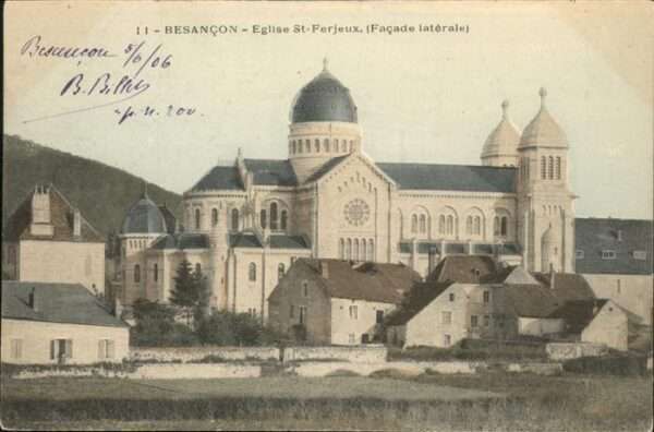 Besancon Doubs Eglise St Ferjeux