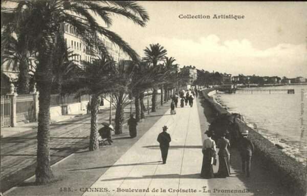 Cannes Alpes-Maritimes Boulevard Croisette