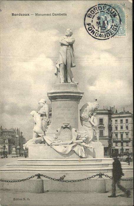 Bordeaux Monument Gambetta
