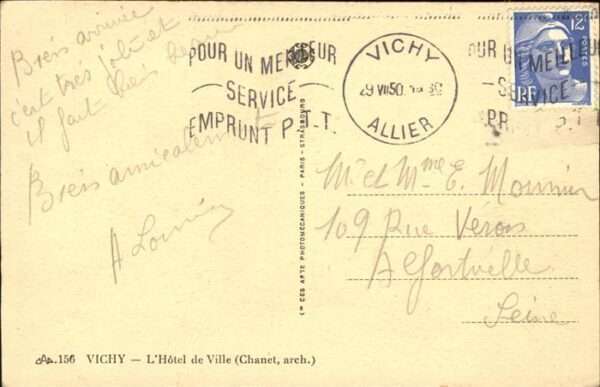 Vichy Allier Hotel de Ville – Bild 2