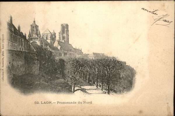 Laon Aisne Promenade du Nord