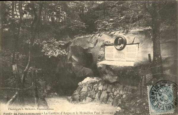 Fontainebleau Medaillon Paul Merwart