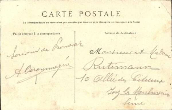Fontainebleau Medaillon Paul Merwart – Bild 2