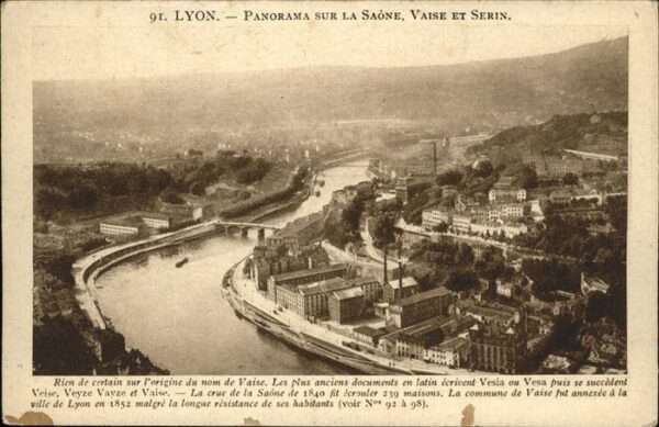 Lyon France Brücke