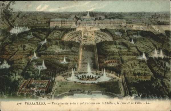 Versailles Connecticut Fliegeraufnahme Chateau