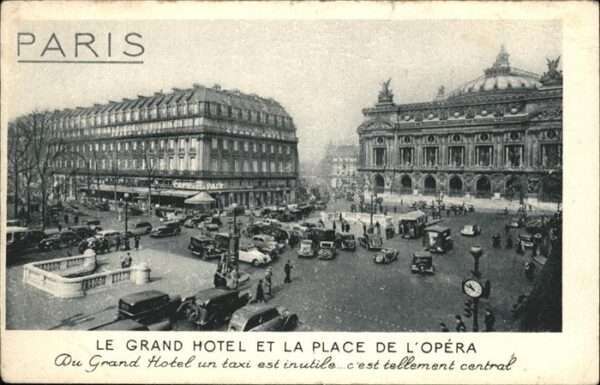 Paris Grand Hotel Place Opera