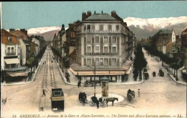 Grenoble Avenue de la Gare Alsace Lorraine Kutsc