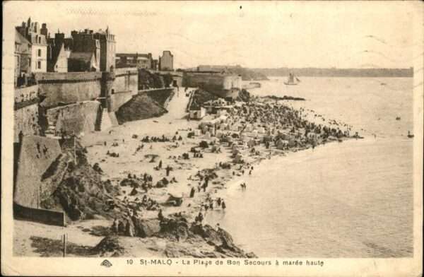 Saint-Malo 35 Plage Bon Secours