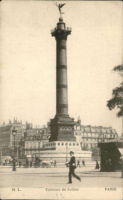 Paris Colonne Juillet