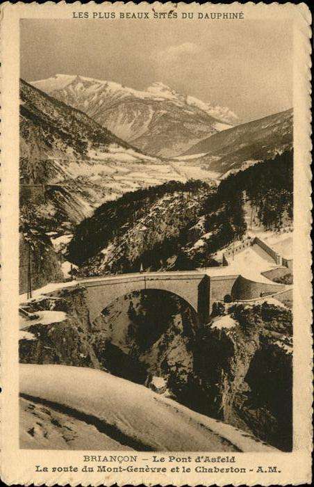 Dauphine Briancon Pont Asfeld