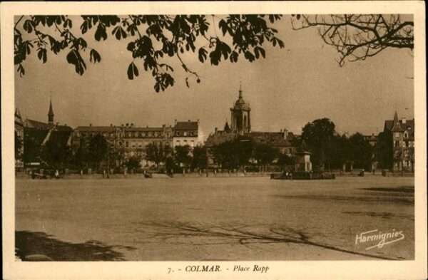 Colmar Haut Rhin Elsass Place Rapp