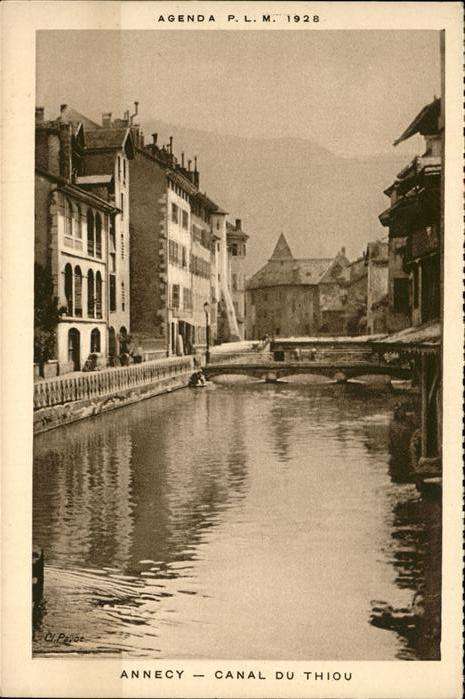 Annecy Haute-Savoie Canal Thiou